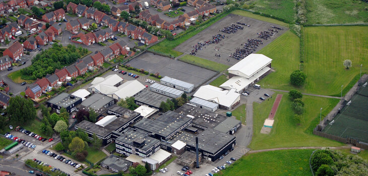 Pingle Academy Birdseye Shot